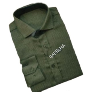 camisa social masculino adulto manga curta modelos variados(df)