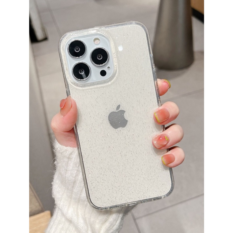 Capa Capinha Case de Luxo Transparente Com Gliter Cristal acrílico reforçado Para IPhone 7G 8G XR 11 11PRO 11PRO MAX 12 12PRO 12PRO MAX 13 13PRO 13PRO MAX 14 14PRO 14PRO MAX 14MAX 14PLUS 15 15PRO 15PRO MAX