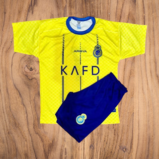 Conjunto infantil juvenil futebol Al-Nassr Tam 06 ao 14