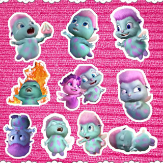 kit stickers adesivos bibble barbie fairytopia