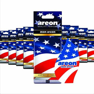 10 Aromatizantes Importado Areon American Dream (Baunilha) - cheirinho para revenda em lava jato em Oferta na Shopee