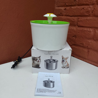 Fonte de água para gatos e Cachorros silenciosa e automática
