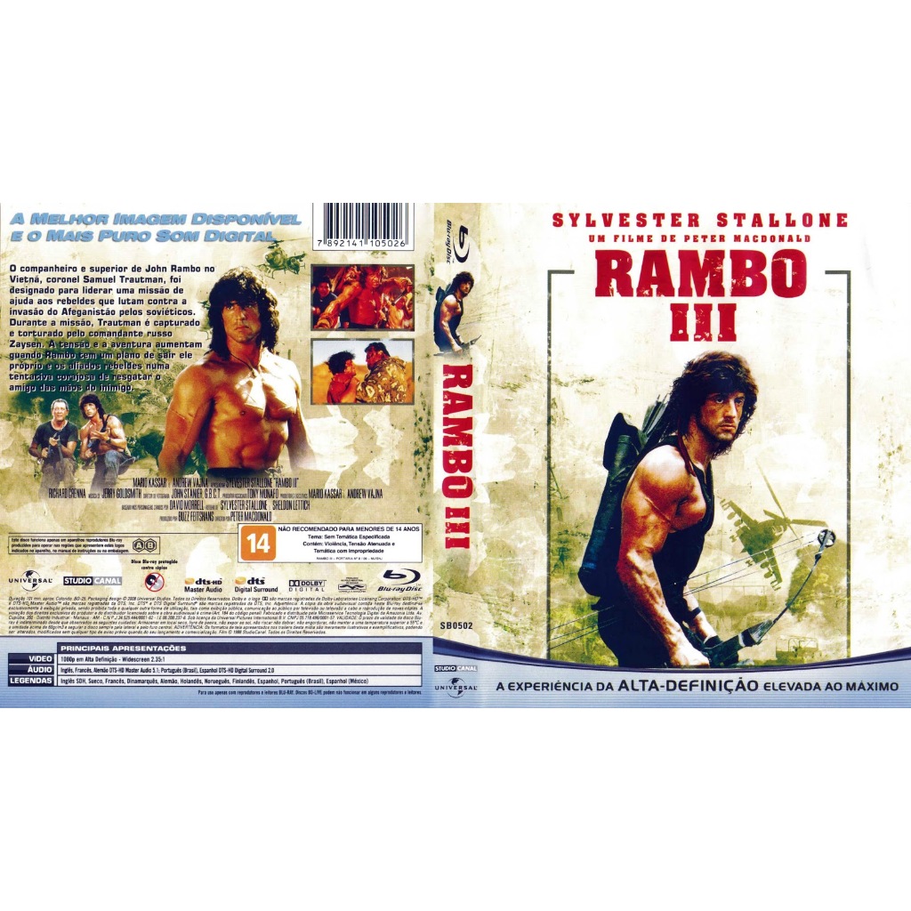 Bluray Rambo 3