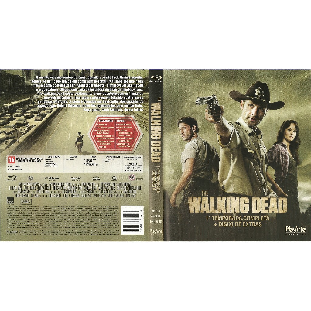 Bluray The Walking Dead 1 Temporada