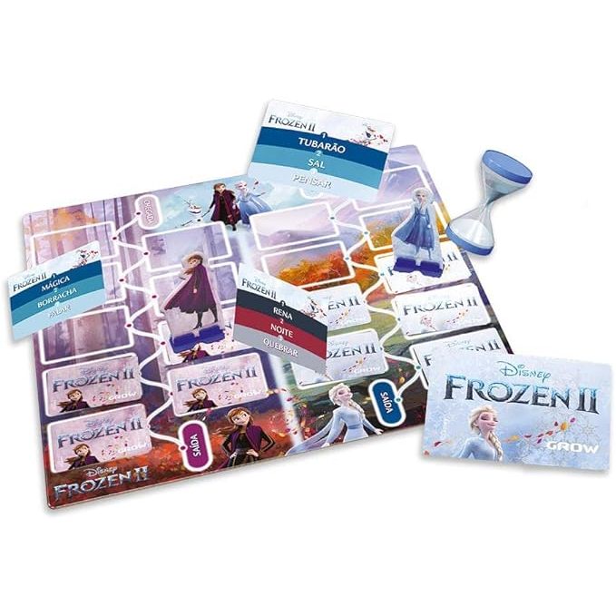 Jogo De Tabuleiro Mimics Frozen 2 Grow Disney Original