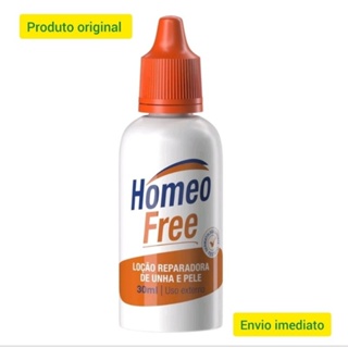 Homeofree. Loção reparadora de unha e pele 30ml em Gotas.Micoses de unhas e Frieiras. em Oferta na Shopee