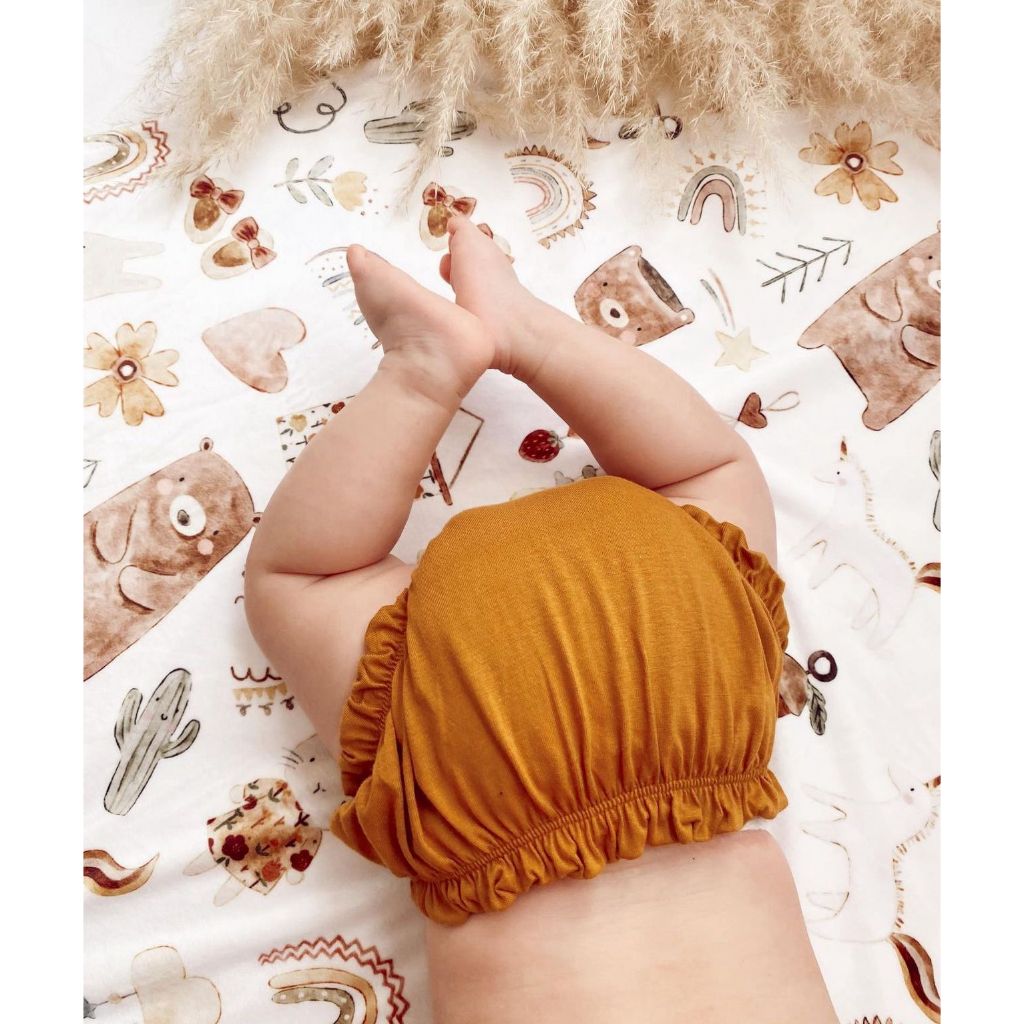 Calcinha Aparadora de Fralda Bebê 100% Algodão – Tamanho Único