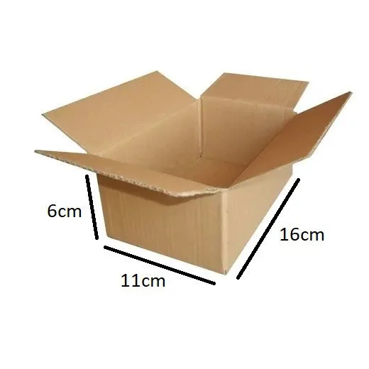 PROMOÇÃO 100 Caixas De Papelão Maleta 16x11x6 Correios em Oferta na Shopee