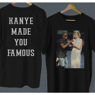 Camiseta Taylor Swift Drama Kanye West Algodão Camisa Festival Premiação Unissex Blusa