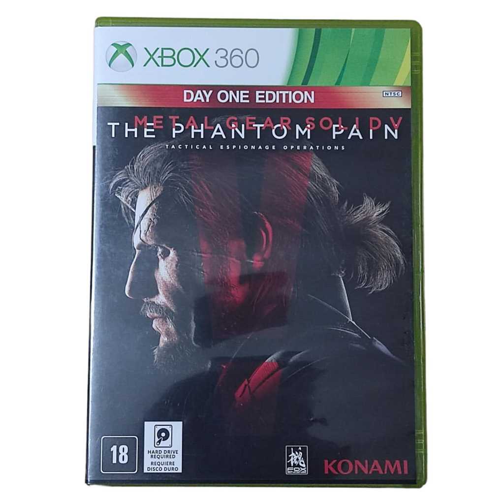 Metal Gear Solid V Phantom Pain Br Xbox 360 Física Original