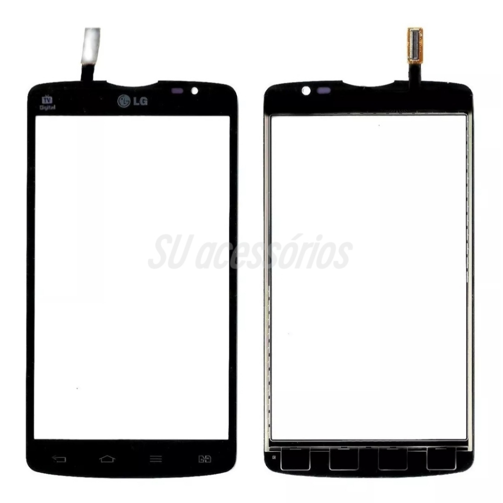 Vidro Touch De LG L80/D380  (Somente Touch de Vidro Sem/ Display LCD)