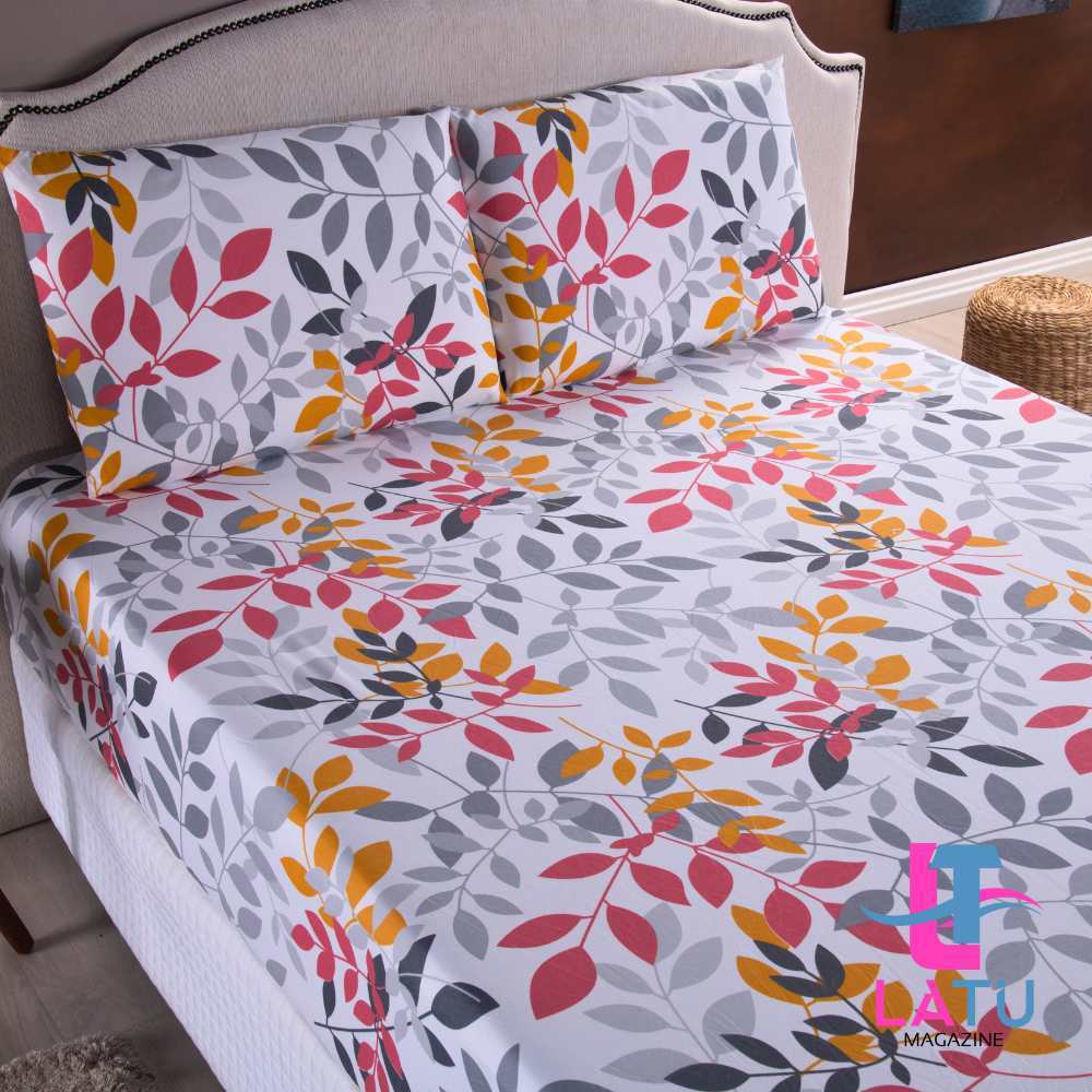 Jogo de Lençol 3 Peças 400 Fios Percal - Casal Padrão - Floral e Geométrico SORTIDAS em Oferta na Shopee