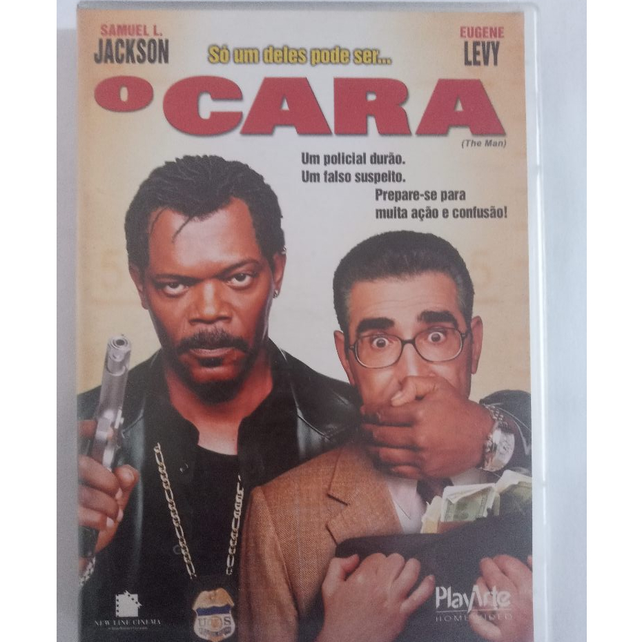 O cara - dvd de locadora - samuel l jackson