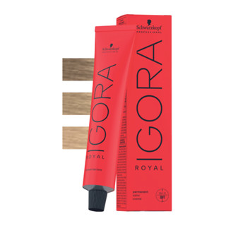 Coloração Igora Royal Tintura Permanente Schwarzkopf 60g - Do 7 ao 9 Louro Médio ao Ultra Claro E Variações