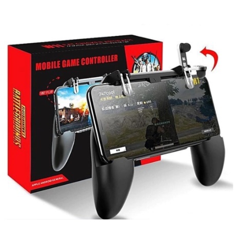 controle gamepad joystick free fire gatilho tiro celular pbg w10 CEL