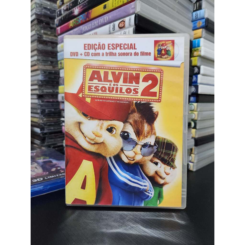 CD+DVD ALVIN E OS ESQUILOS 2