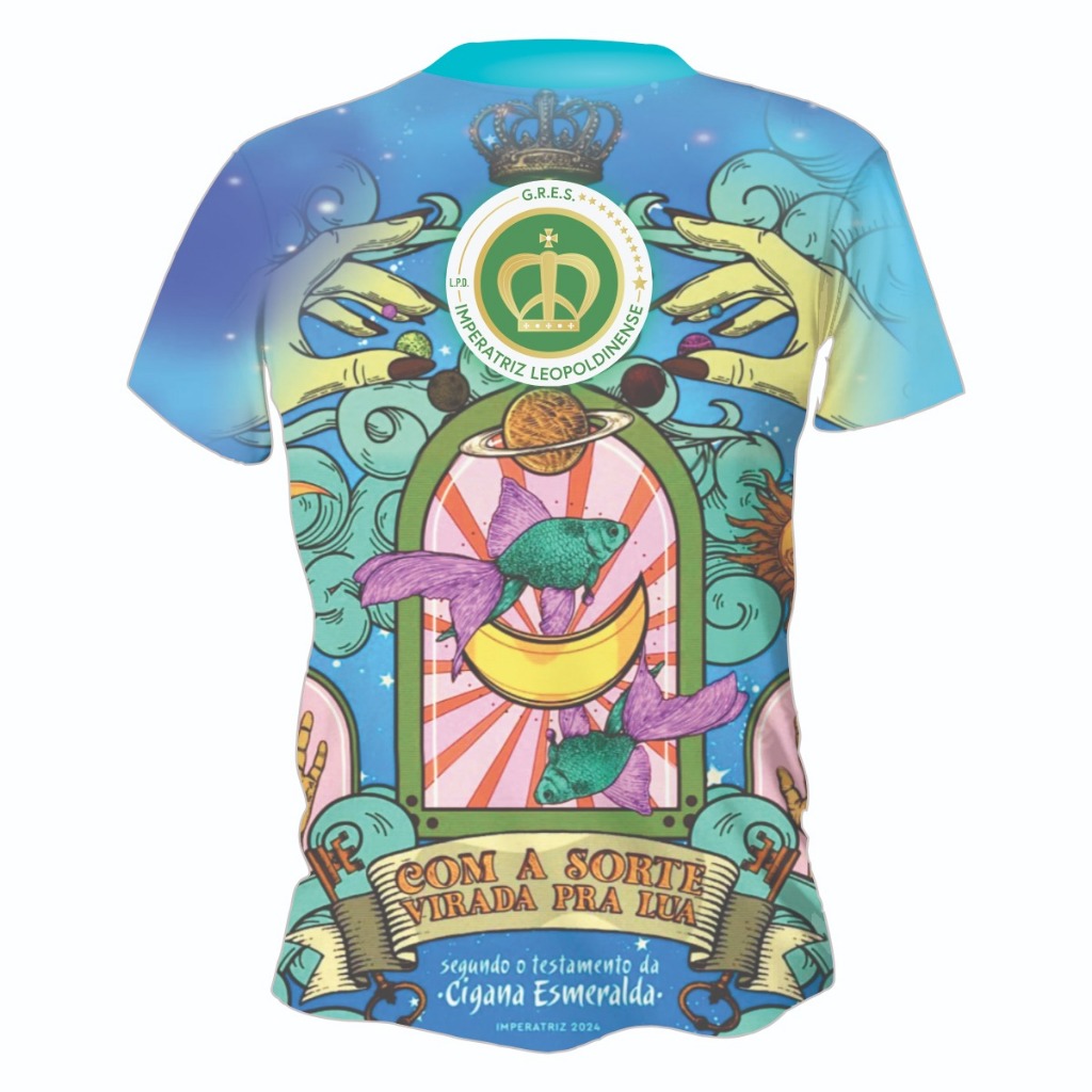 Camisa camiseta Escola de Samba Imperatriz Leopoldinense Enredo Carnaval 2024 Lançamento