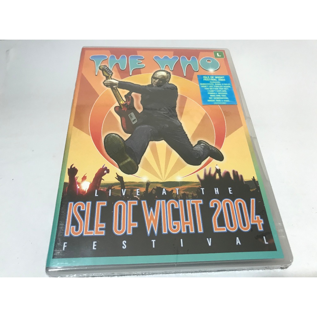 The Who - Live At The Isle Of Wight Festival 2004 Dvd Novo Lacrado de Fabrica