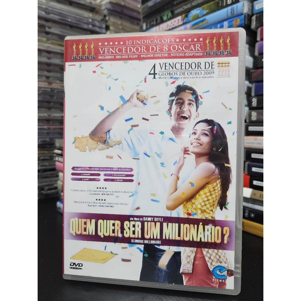 DVD QUEM QUER SER UM MILIONÁRIO?