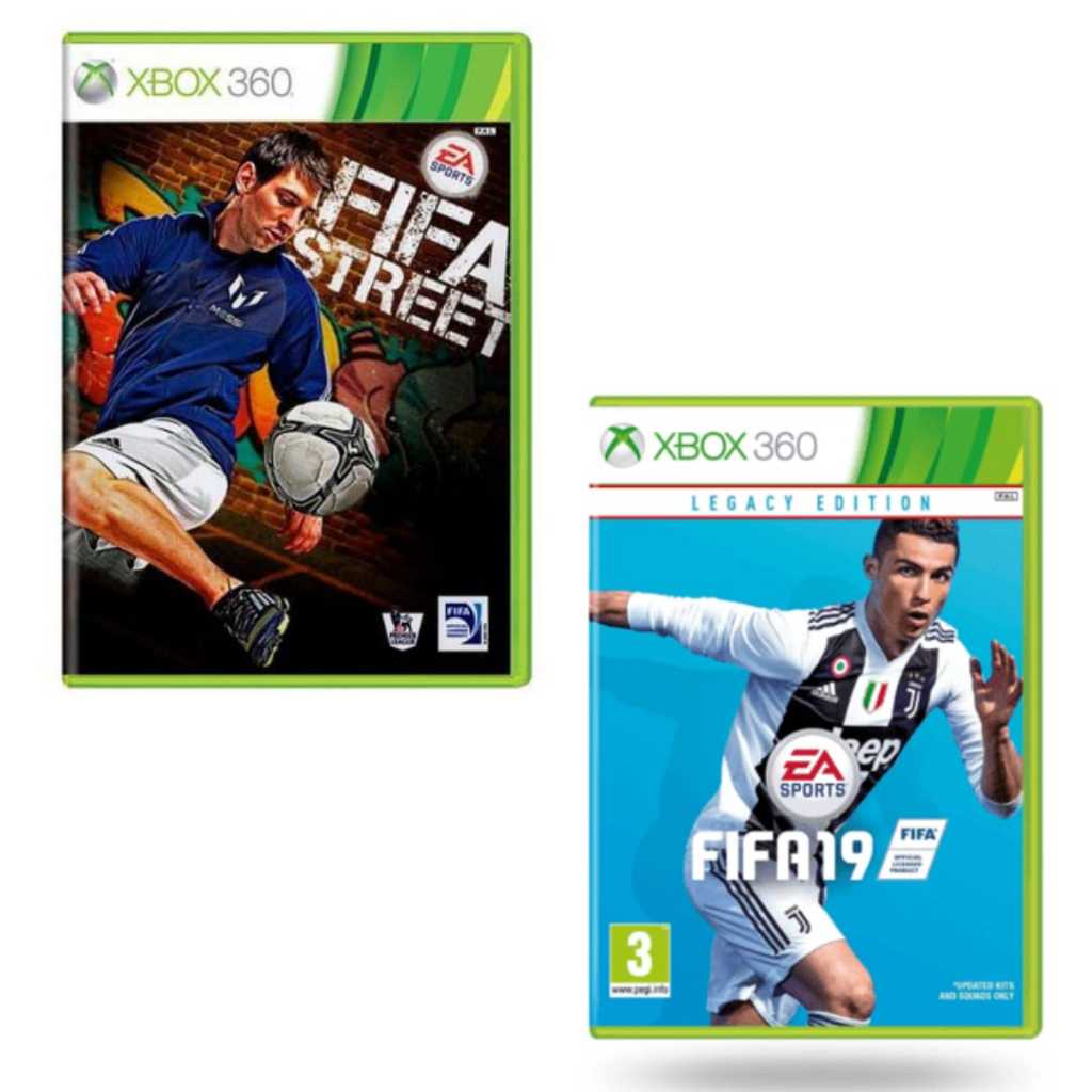KIT FIFA-19 + FIFA STREET X-360 DESBLOQUEADO