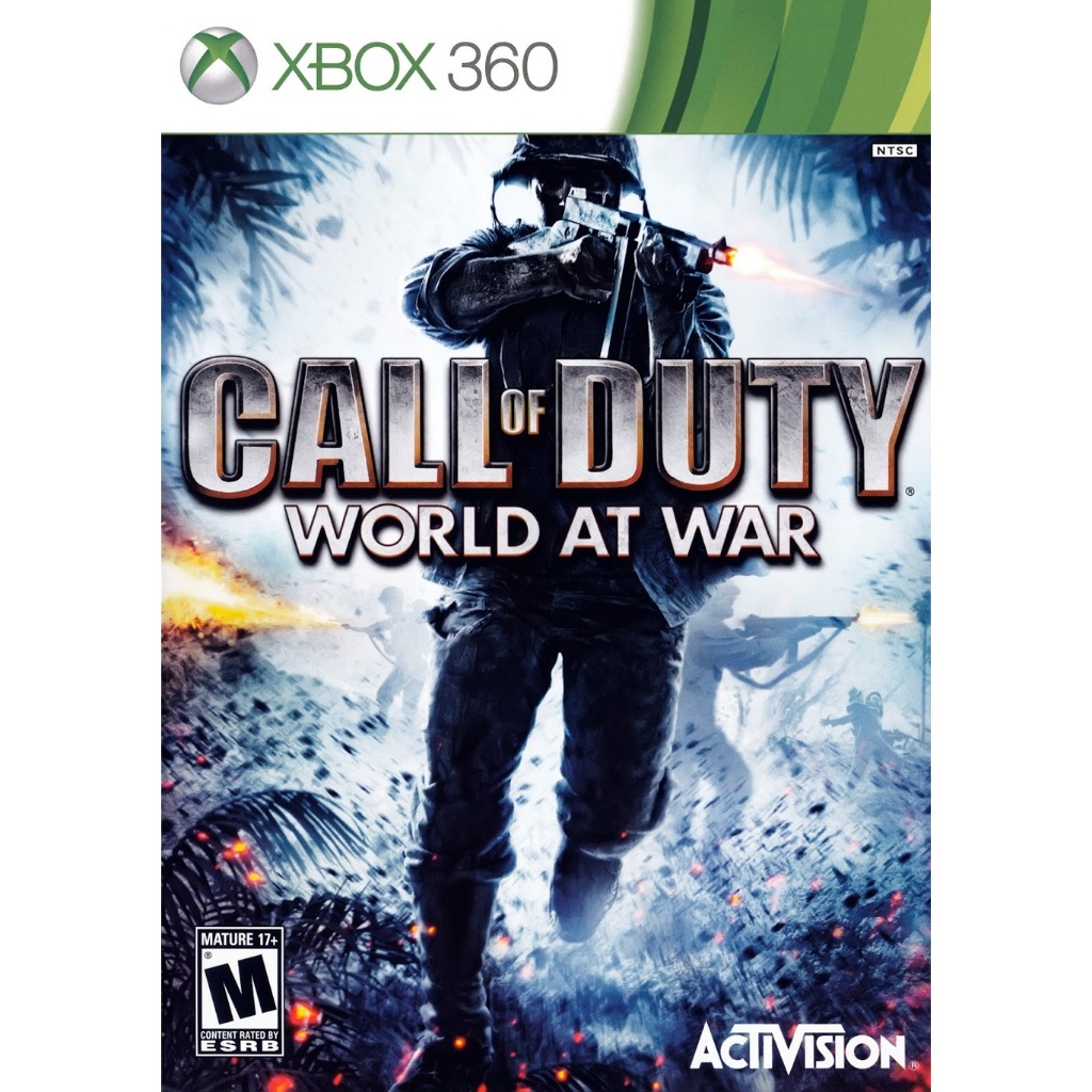 call of duty world at war midia fisica - xbox 360