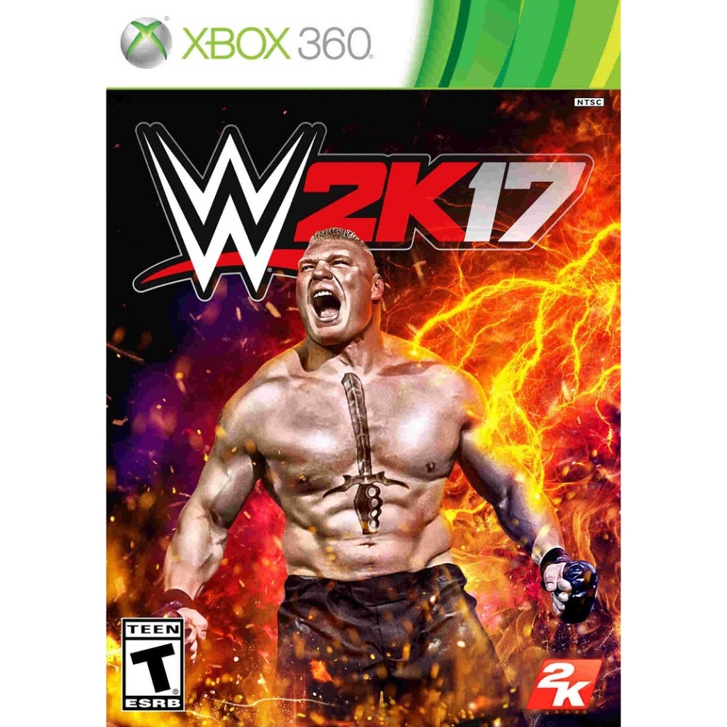 w2k17 wwe midia fisica - xbox 360 em Oferta na Shopee