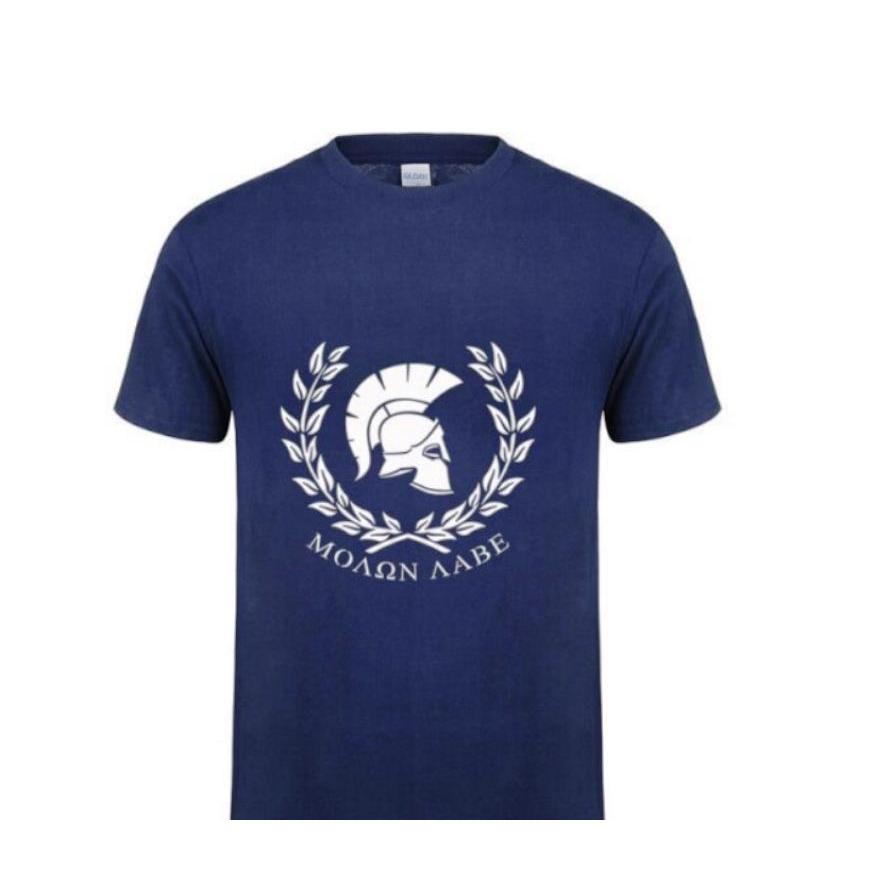 Camiseta molon labe Camiseta 300, camiseta espartano camiseta spartano camiseta capacete romano, camiseta elmo  4 cores