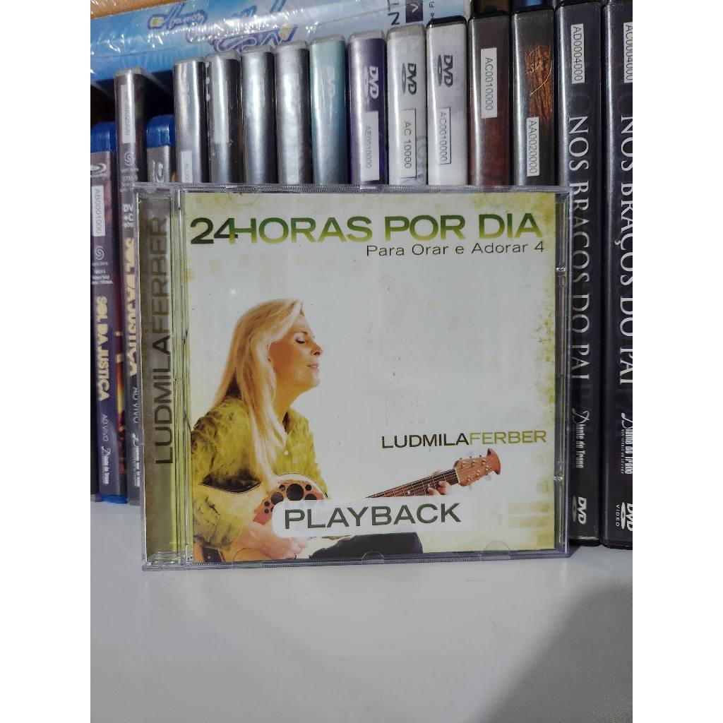 CD LUDMILA FERBER - 24 HORAS POR DIA (PLAYBACK)