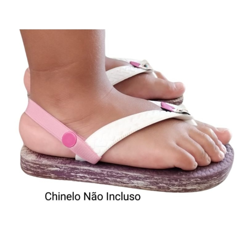 Elástico para chinelo Para Segurar o Chinelo no Pé