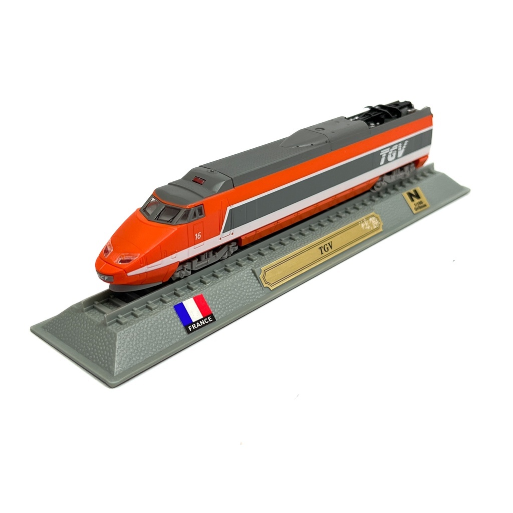 Locomotivas do Mundo: fascículo da Coleção e Locomotiva TGV (Edição 1)