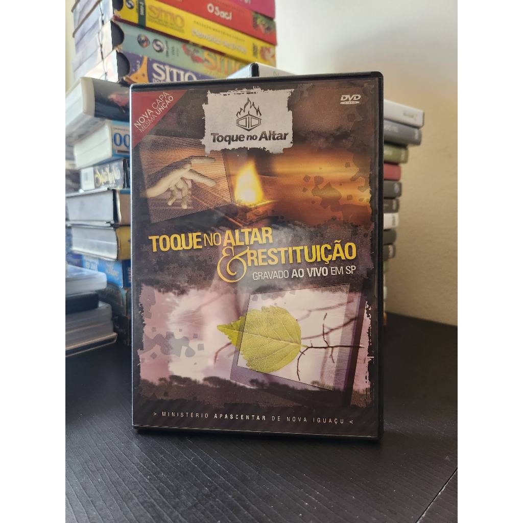 DVD TOQUE NO ALTAR E RESTITUIÇÃO