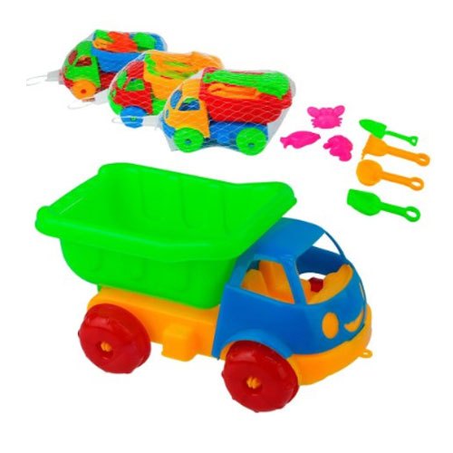 Caminhão Basculante com Acessórios 13 cm em Oferta na Shopee