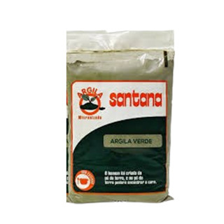 Argila Facial Verde 500g - Santana