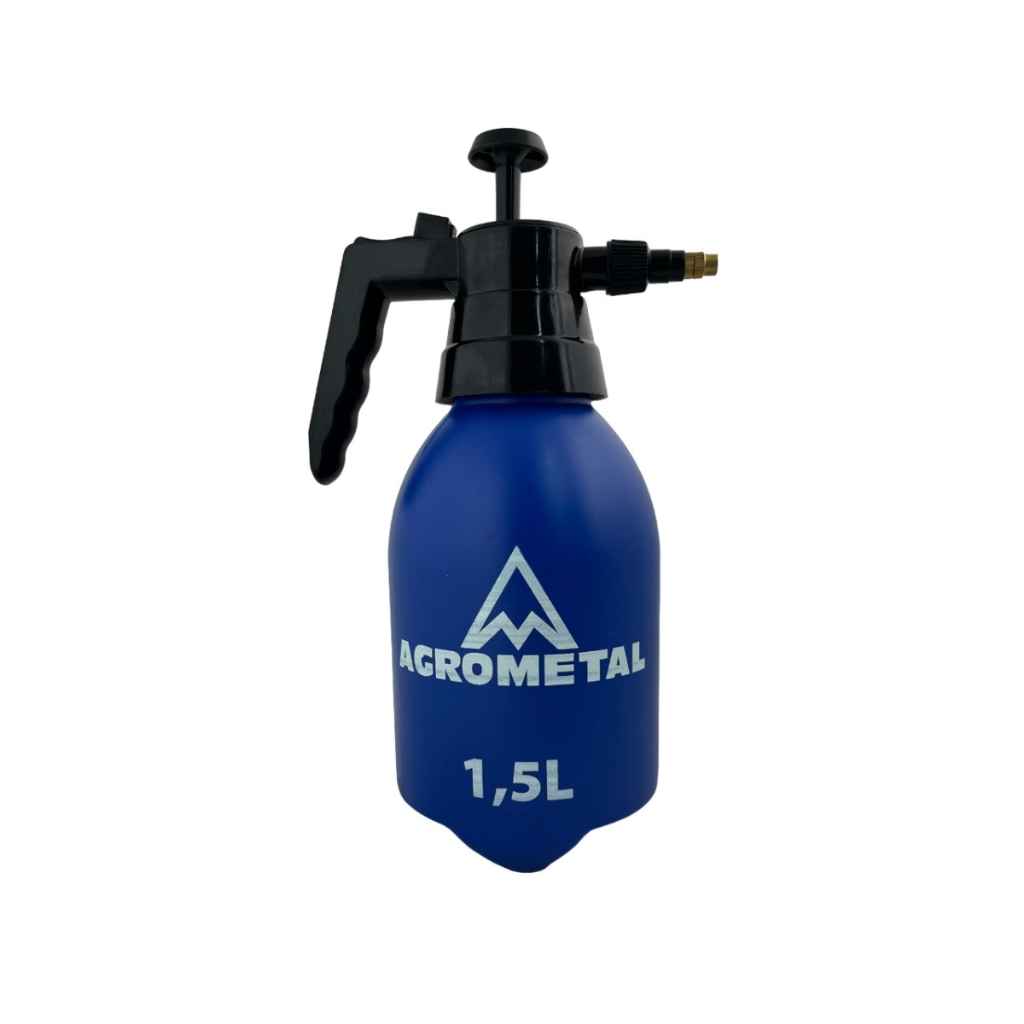 Pulverizador Borrifador Manual Compressão Spray C/controle Pressão 1,5 Litros Agrometal