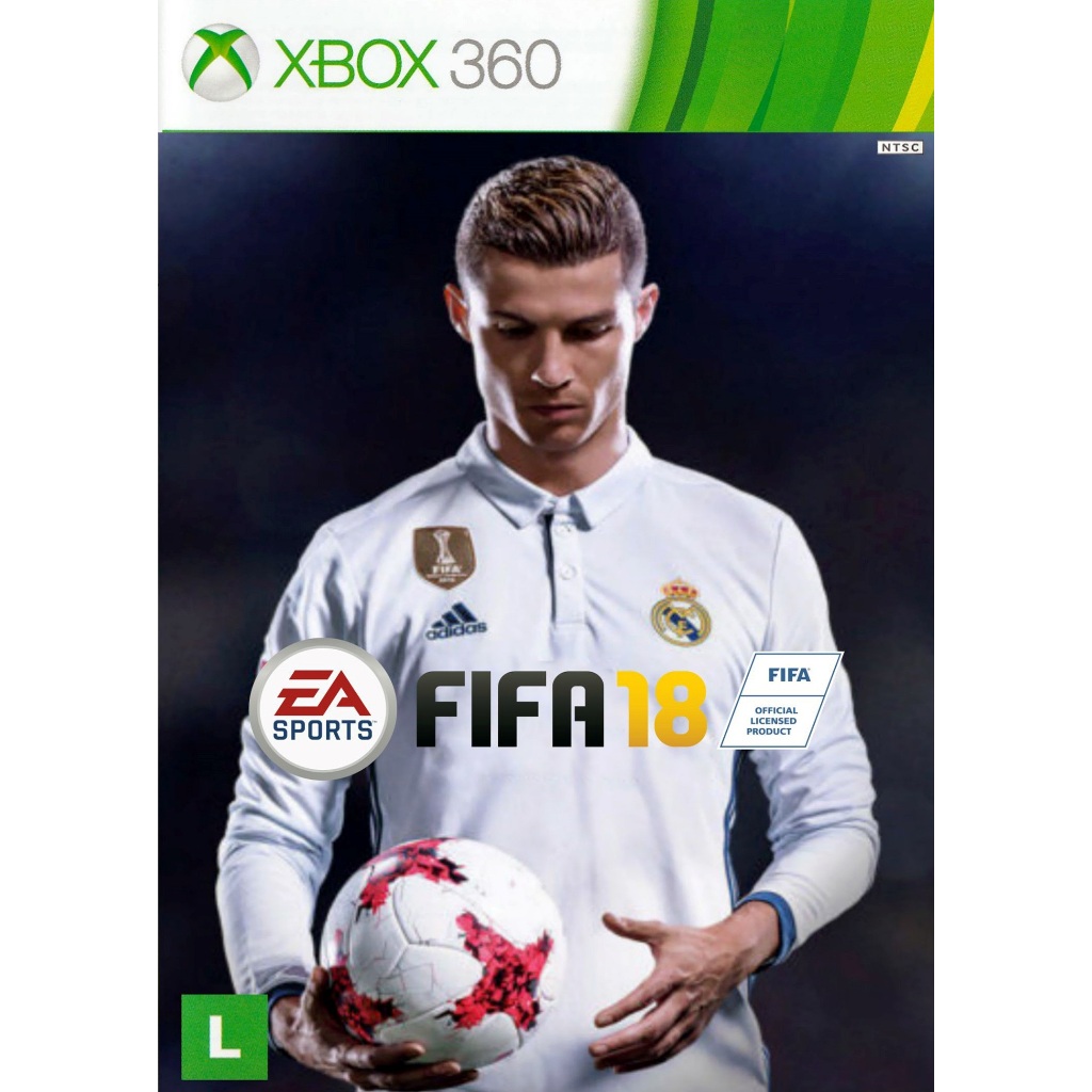 fifa 18 midia fisica - xbox 360