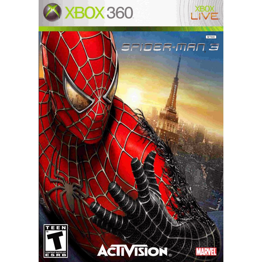 spider - man 3 midia fisica - xbox 360