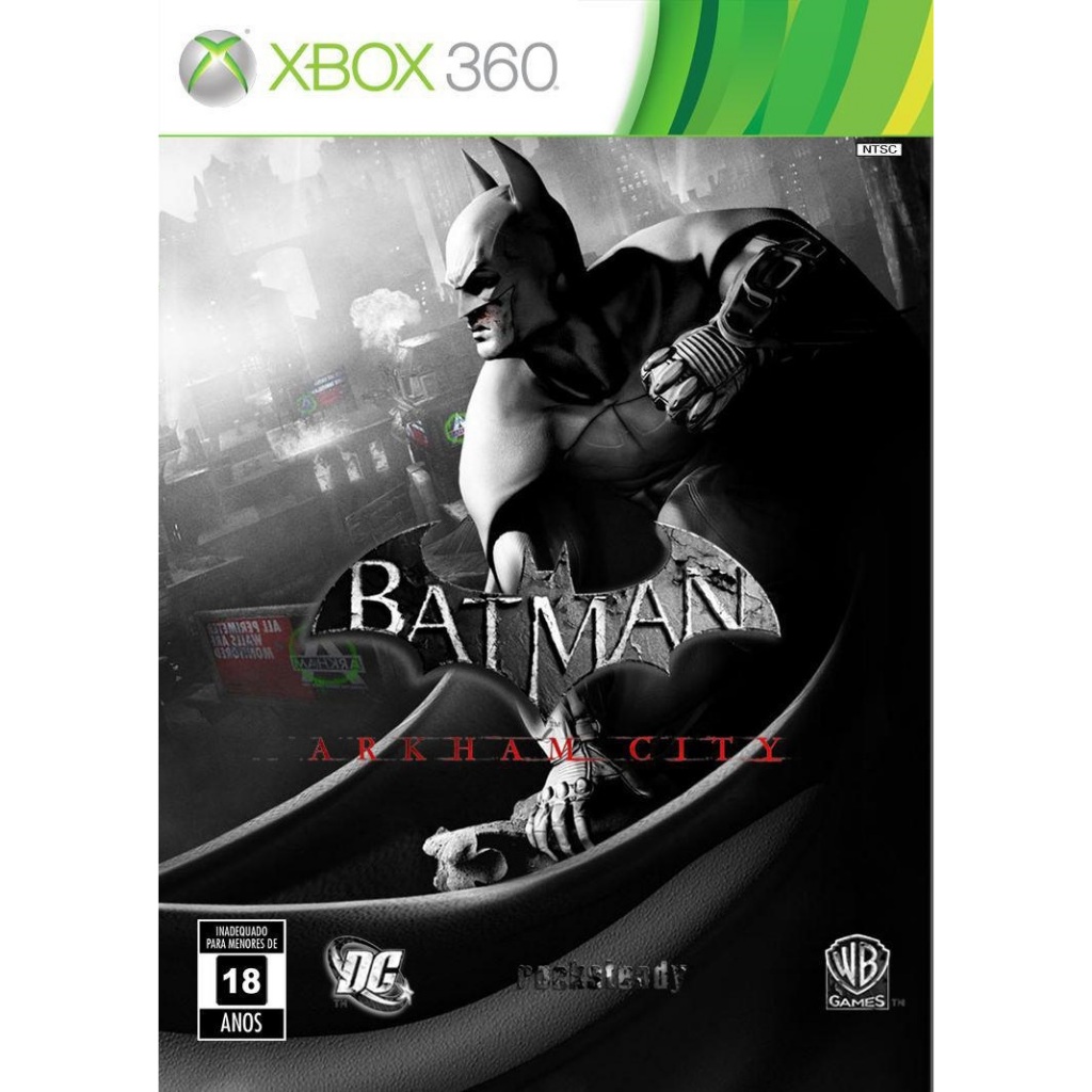 batman arkam city midia fisica - xbox 360 em Oferta na Shopee
