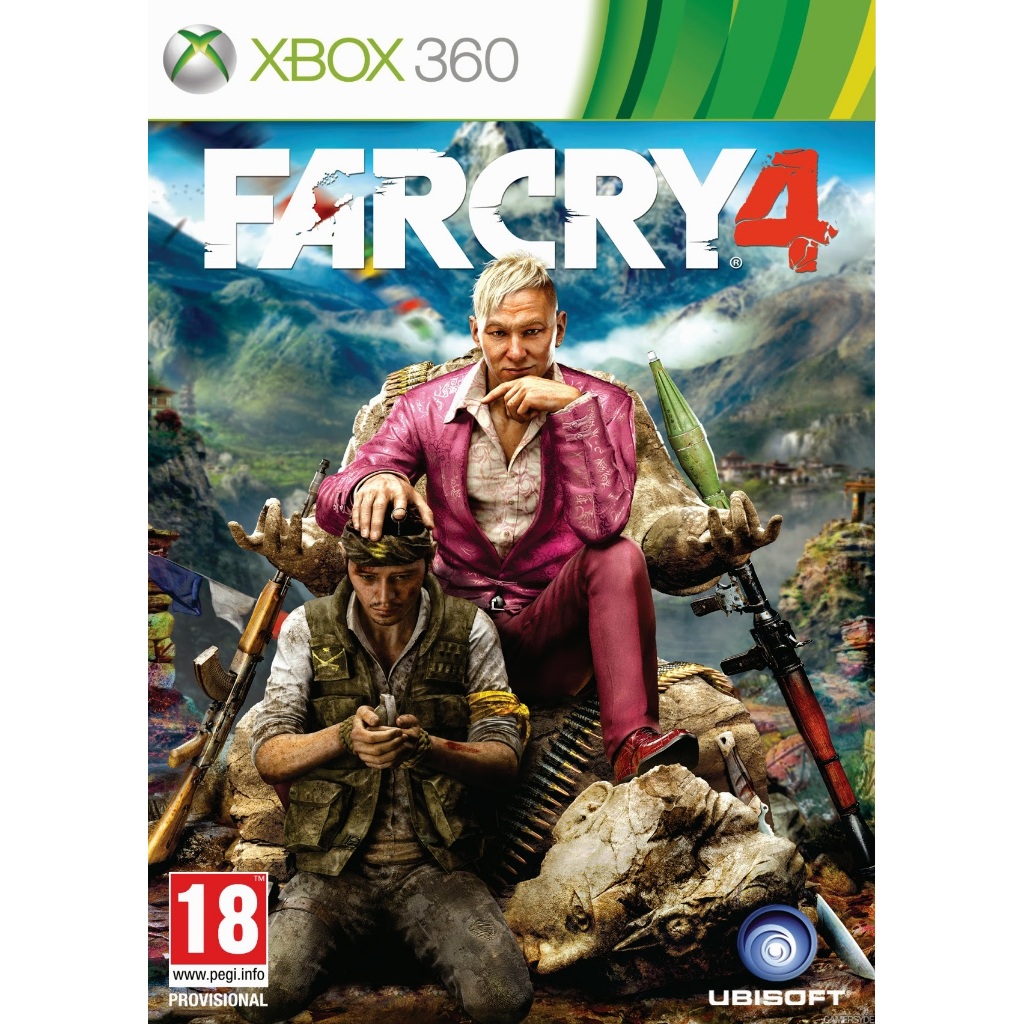 far cry 4 midia fisica - xbox 360