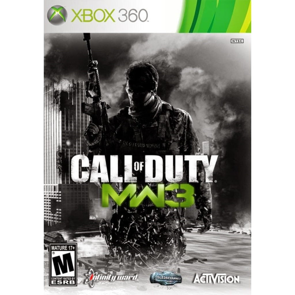 call of duty modern warfare 3 mw3 midia fisica - xbox 360