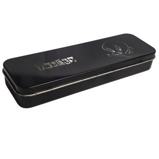 Estojo de Lata Escolar 24 Lapis Looney Tunes Piu Piu Preto Barato em Oferta na Shopee