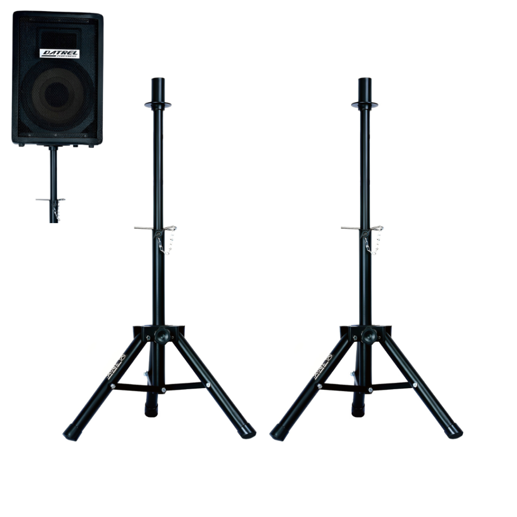 Kit 2 Suporte Tripé Pedestal Para Caixa De Som Acústica Ibox em Oferta na Shopee