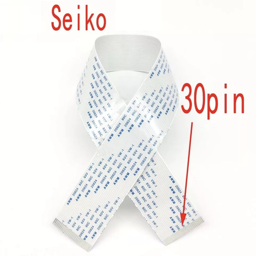 1 Cabo flat 30 vias 40cm da cabeça de impressão Seiko 510