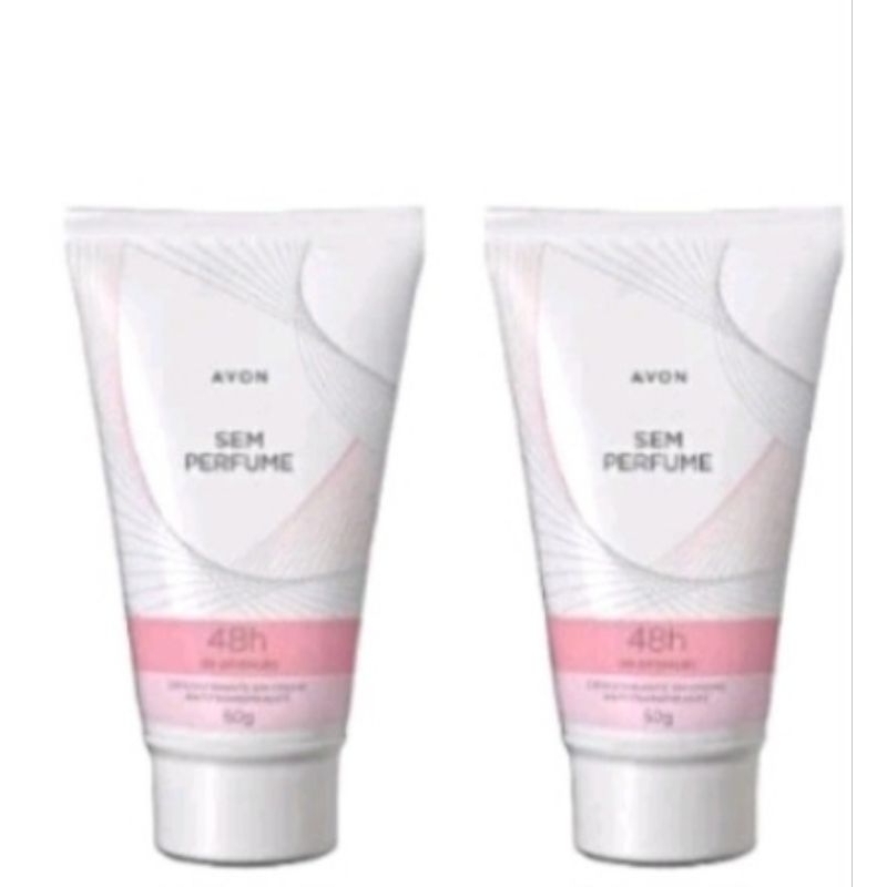 KIT COM 2 DESODORANTE EM CREME SEM PERFUME AVON em Oferta na Shopee