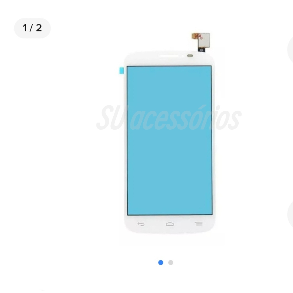 Vidro Tela Touch De Alcatel Pop C7 7040/ 7041