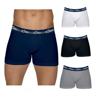 Cuecas Zorba Boxer 100% Algodão Plus Size