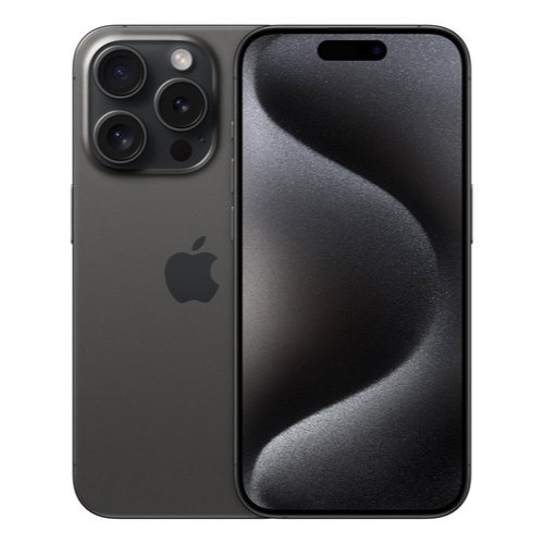 Apple iPhone 15 Pro 256GB Titânio Preto 5G Tela 6,1" Câm. Traseira 48+12+12MP Frontal 12MP