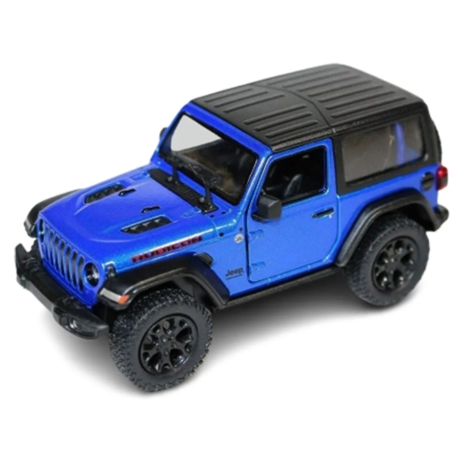 Miniatura carro Jeep rubicon 2018    Kinsmart 1/34 abre as portas em metal original
