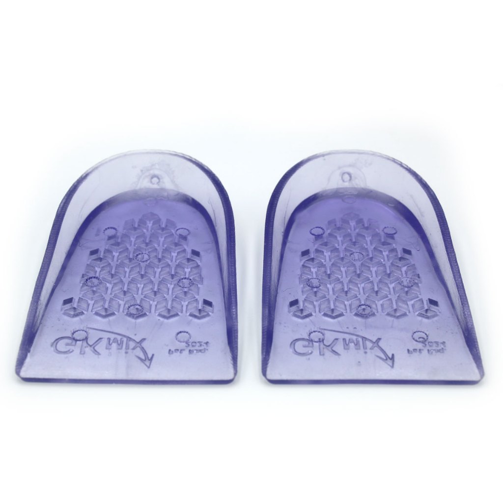 Par Meia Palmilha Ortopédica Silicone Gel Esporão Calcaneo Fascite Confortável