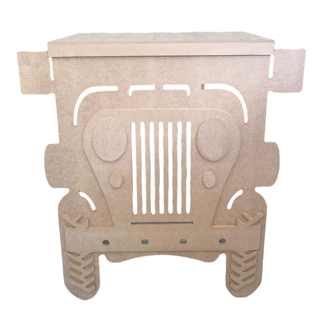 MESA JIPE FAKE CRUA MDF DECORAÇÃO FESTA SAFARI em Oferta na Shopee