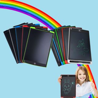 KIT 10 Tablet Lousa Mágica Digital Tela Lcd Tablet Infantil De Escrever E Desenhar 8.5 Polegadas